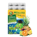 Produktbild: Möller's Omega 3 Kapseln für Kinder | Natürliche Omega 3 Fischtran mit Tutti Frutti | Mit DHA und EPA | Leicht zu kauen | Ohne Gluten, Laktose und Zucker | 36 Stück