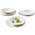 Produktbild: Ritzenhoff Breker Tafelservice Sofia, Weiß, Keramik, 12-teilig, 24x31x30 cm, Essen & Trinken, Geschirr, Geschirr-Sets, Tafelservice