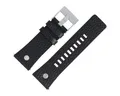 Produktbild: Diesel Uhrenarmband 28mm Leder Schwarz DZ-7313