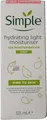 Produktbild: Simple Feuchtigkeitsspendende Leichte Tagescreme 125 ml Vegan Ohne Parfum