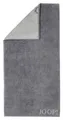 Produktbild: JOOP! Handtuch CLASSIC DOUBLEFACE, 50 x 100 cm, Grau, Unifarben, Baumwolle (1-St), Made in Germany, mit Aufhängeschlaufe