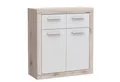 Produktbild: Newroom Kommode Sandeiche 83 cm, Kommode Sandeiche Modern Sideboard Highboard Wohnzimmer