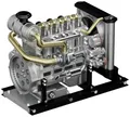 Produktbild: Thicon Models Diesel-Motor 4-Zylinder 21016 Bausatz