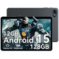 Produktbild: TABWEE T80 Tablet 10 Zoll, Android 16, 128GB ROM, 1280 x 800 HD, 6000mAh Akku, 5MP Kamera, 5G WiFi, Bluetooth , Gemini AI Tablet - Grau
