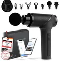 Produktbild: Ortho Mechanik Massagepistole Ortho Mechanik Massagepistole 3.0, Massage Gun + App, leise & tragbar, 5 Gänge mit bis zu 3200 Umdrehungen, inkl. 7 Aufsätze