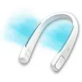 Produktbild: Livington Cool2Go Nackenventilator – leichter Ventilator zum Umhängen mit 3 Stufen – mobiler Ventilator mit flexiblem Nackenband & 6 Stunden Lauf