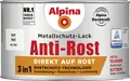 Produktbild: Alpina Metallschutzlack Anti-Rost Weiß 300 ml matt