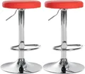 Produktbild: CLP Barhocker Ponte Kunstleder (2er Set, 2 St., 2er), drehbar und höhenverstellbar