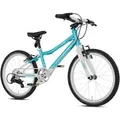 Produktbild: PROMETHEUS BIKES Kinderfahrrad 20 Zoll PRO ab 6 Jahren Ultraleicht 7-Gang Premium Blau Weiß