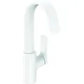 Produktbild: hansgrohe Vivenis, Einhebel-Waschtischarmatur 210 mit Schwenkauslauf und Zugstangen-Ablaufgarnitur, Ausladung 139 mm, 75030700, Farbe: weiss matt