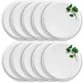 Produktbild: 10er SET CreaTable - EUROPA KRÄUTER - Pizzateller BASILIKUM 33 cm aus Porzellan