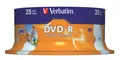 Produktbild: VerbatimDVD-R 4,7GB 16x 25er Spindel 43538