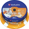 Produktbild: VERBATIM 43538 - DVD-R 4,7 GB, bedruckbar, 25er Spindel