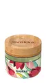 Produktbild: Quokka DELI SPRING | BEHÄLTER FÜR ESSEN AUS GLAS MIT SILIKONHÜLLE 500 ML
