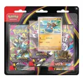 Produktbild: POKÉMON Sammelkarte Dunkelnacht 3 Booster-Packs Pokemon Sammel-Karten deutsch