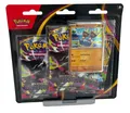 Produktbild: Pokemon TCG Dunkelnacht 3-Pack-Blister deutsch Sammelkarten - Neu und OVP