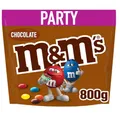 Produktbild: M&M’s Chocolate Großpackung Schokolade, Knackige Schokolinsen mit bunter Zuckerhülle als Süßigkeiten, Party-Mix, 1 x 800 g