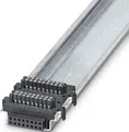 Produktbild: 10 Stk. Phoenix Contact Tragschienenbusverbinder HBUS 35,6-16P-2S BK 2896319
