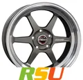 Produktbild: 4x Borbet DB8GT graphite rim polished 9.5x18