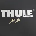 Produktbild: Thule 2x Ersatzschlüssel Stahl N153 für Dachträger Boxen Fahrradhalter Hecktr...