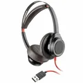 Produktbild: Poly Blackwire 7225 BW7225 Stereo Usb-A Computer Headset Schwarz HP 7s4m8aa Neu