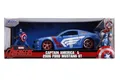 Produktbild: Jada Toys 253225007 Marvel Captain Future Figur + 2006 Ford Mustang GT 1:24 ...