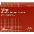 Produktbild: SCHLITZKOMPRESSEN Vlies 5x5 cm steril 4fach 25X2 St