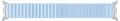 Produktbild: Samsung Fabric Band Ersatzarmband Größe=M/L Blau