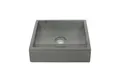 Produktbild: wohnfreuden Aufsatzwaschbecken Andesit Waschbecken mini PERAHU 30 cm schwarz eckig (Kein Set), 50_919