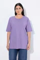 Produktbild: Ulla Popken T-Shirt bis 72 Basic T-Shirt Oberteil Regular Fit Halbarm