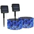 Produktbild: vidaXL Solar-Lichterketten 2 Stk. 2x200 LEDs Blau Indoor Outdoor