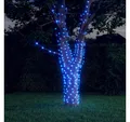 Produktbild: vidaXL Lichterkette Solar-Lichterketten 2 Stk 2x200 LEDs Blau Indoor Outdoor