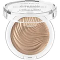 Produktbild: Catrice Aura Glam Bouncy Highlighter 010 Moonlit Sand, goldfarbener Champagner-Ton, Bouncy-Textur, Cream-to-Powder, transparente Deckkraft 6,4 g