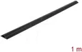 Produktbild: DELOCK 20709 - Kabelkanal selbstklebend 30 x 8 mm - Länge 1 m schwarz