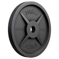 Produktbild: GORILLA SPORTS® Olympia Hantelscheiben - 1,25kg, 2,5kg, 5kg, 10kg, 15kg, 20kg, 25kg, 30kg Gewichte, 50mm Bohrung, Gusseisen, Einzeln/Set - Gewichtsscheiben, Hantelscheiben-Set, Hanteln