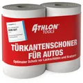 Produktbild: ATHLON TOOLS 2x Türkantenschutz 9mm FlexProtect, 2m lang, selbstklebend, grau