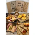 Produktbild: Vintage Backpapier Hamburgerpapier Einschlagpapier Zeitung Fettdicht 26x36 cm