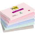 Produktbild: Post-it  655-6SS-SOUL Post-it Haftnotizen Super Sticky Notes, 127 x 76 mm, Soulf