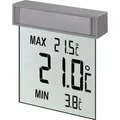 Produktbild: TFA Dostmann Hygrometer TFA Dostmann 30.1025 Fenster-Thermometer Silber 30.1025