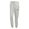 Produktbild: adidas Men's Essential Three Stripes Fleece Pant, medium Grey Heather/Black, XXL
