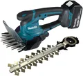 Produktbild: Makita Akku-Gras- und Strauchscherenset DUM604RFX, mit LXT Akku 18 Volt/3,0 Ah und Schnellladegerät