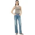 Produktbild: Herrlicher Destroyed-Jeans Edna Flared Jeans blau 29