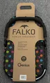 Produktbild: GENIUS Faltbarer Einkaufskorb FALKO PREMIUM 26 Liter schwarz mit bunten Punkten
