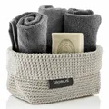 Produktbild: Blomus Häkelkorb Tela Medium, Körbchen, Ablage, Bad Organizer, Textil, sand