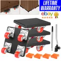 Produktbild: 4-tlg Möbel Transportroller Set Schwerlast Möbelheber 360° drehbarer Transporter