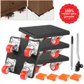 Produktbild: Möbelroller Möbelhund transport roller 4 Stück Transportroller Schwerlastrollen