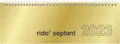 Produktbild: 2023 Rido Septant Chromolux Tischquerkalender 1 W 2 S ca 30,5 x 10,5cm 703612913
