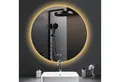 Produktbild: PESENXAN Badspiegel Runder LED Badspiegel 3 Lichtfarben dimmbar Touch Speicher, 60cm Basis