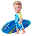 Produktbild: Simba Evi Love Timmy Surfer, Spielpuppe trägt EIN Cooles Surfoutfit inkl. Surfbrett, 12cm, ab 3 Jahren