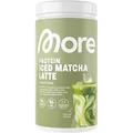 Produktbild: More Proteinpulver Protein, 500 g, 18 g Protein je Portion (25 g), Iced Matcha Latte